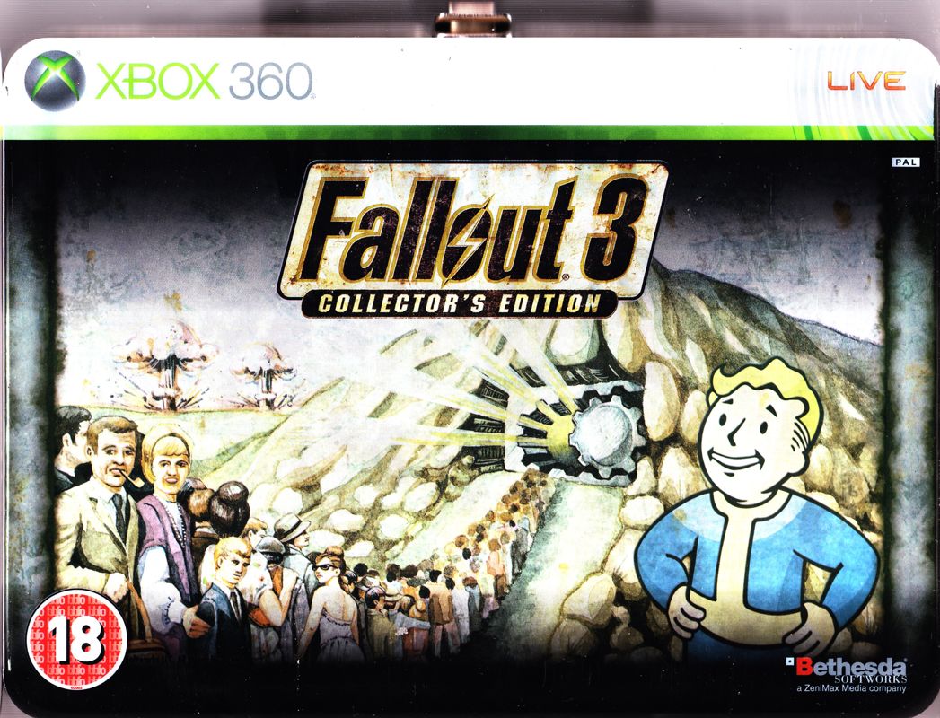 Fallout 3 [Platinum Hits] box art for Xbox 360